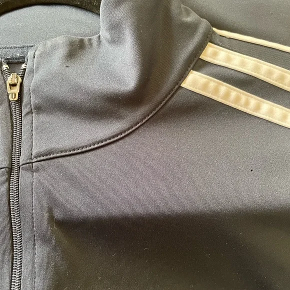 Adidas Zip Long Sleeve Shirt Sz M - Picture 7 of 9